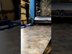 Sơn PVDF phủ nhôm với xử lý màu xanh lá cây Patina trên bề mặt kim loại