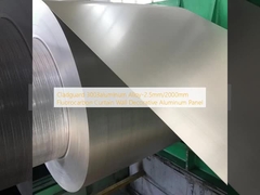 Cladguard 3003Aluminium hợp kim-2.5mm/2000mm Fluorocarbon màn tường trang trí tấm nhôm