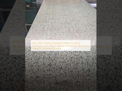 Cuộn nhôm tráng phủ hoa văn vân đá Alloy 3003, 24Ga X 48Inch, Tấm nhôm sơn sẵn cho mặt tiền tòa nhà