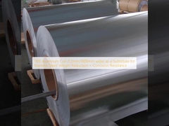 1100 Aluminium Coil (chiều rộng 1,2mm/1800mm) như một chất thay thế cho thép không gỉ: Giảm trọng lượng + Kháng ăn mòn