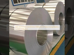 1060 Lông nhôm (0,5mm/1100mm) cho các bộ thu điện pin năng lượng mới