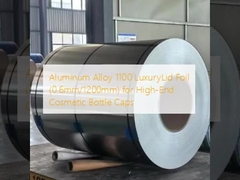 Giấy bạc nắp đậy cao cấp hợp kim nhôm 1100 (0.6mm/1200mm) cho nắp chai mỹ phẩm cao cấp