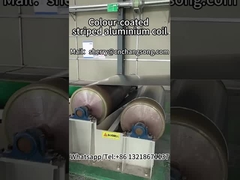 Cuộn nhôm sọc sơn màu