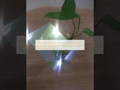 Hợp kim 1085 0,60mm Độ dày tấm nhôm kết thúc gương Màu vàng được sử dụng cho bảng trang trí nhà