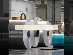 Đồng nhôm 5052 HydroCoat Foil (0,2mm/1200mm) cho PEM Electrolyzer Bipolar Plate Substrate