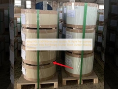 Alloy3105 0.30*185mm Sơn PE chống trầy xước Dải nhôm sơn sẵn cho rèm cửa cuốn Mục đích làm