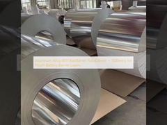 Đồng nhôm 8011 BattBarrier Foil (0,8 mm × 1600 mm) cho các lớp ngăn chặn pin túi