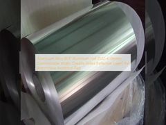 Hợp kim nhôm Lá nhôm 8011 (0,02–0,04mm, Chiều rộng có thể tùy chỉnh, Lớp phản chiếu hai mặt) cho Tấm cách nhiệt ô tô