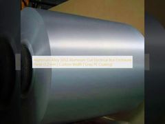 Bảng điều khiển vỏ hộp điện bằng hợp kim nhôm 5052 (1,2 mm | Chiều rộng tùy chỉnh | Lớp phủ PE màu xám)