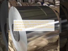 Hợp kim nhôm 1100 Nhôm cuộn Dải trang trí tường ngoại thất (0,8 mm | Chiều rộng tùy chỉnh | Lớp phủ chống ăn mòn PVDF)