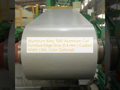 Hợp kim nhôm 1060 Dải nhôm cuộn nội thất (0,4 mm | Chiều rộng tùy chỉnh | Màu RAL Tùy chọn)