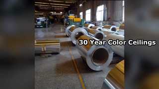 Tấm trần nhôm màu 30 năm