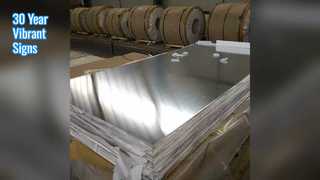 Tấm nhôm bảng hiệu 30 năm Màu RAL