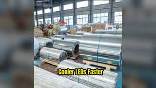 Giải pháp tản nhiệt LED cuộn nhôm 1060