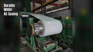 Cuộn nhôm cho thiết bị AC Lớp phủ trắng bền