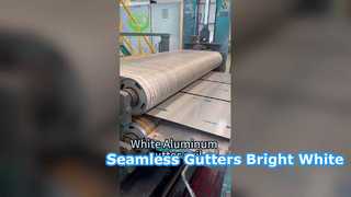 Cuộn máng xối nhôm trắng