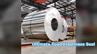 8011 Giấy nhôm Bao bì thực phẩm Con dấu tươi