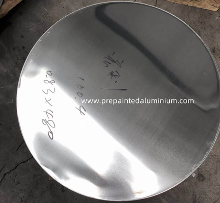 Đường kính độ dày 0,8mm 480mm Tấm tròn hợp kim nhôm sơn trước