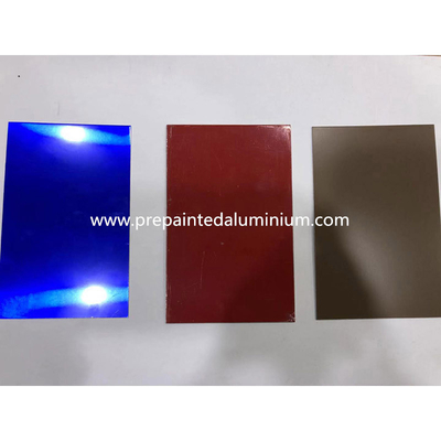 PE cuộn tấm nhôm sơn cho máng xối sản xuất