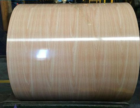 Lớp phủ mô hình bằng gỗ 3D Coil hợp kim nhôm cho cửa cuốn kim loại