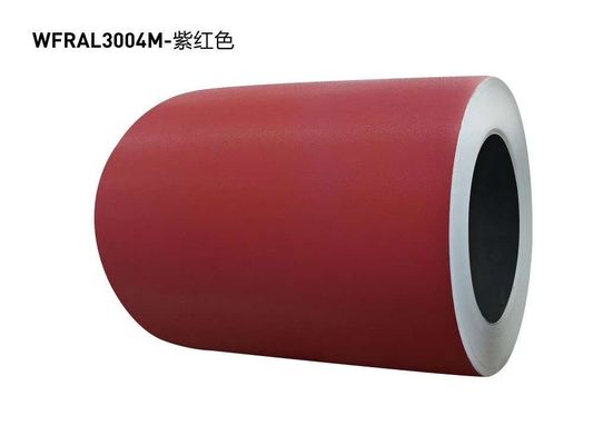 Bề mặt nếp nhăn được sơn trước cuộn nhôm tấm cho mái nhà và bức tường rèm