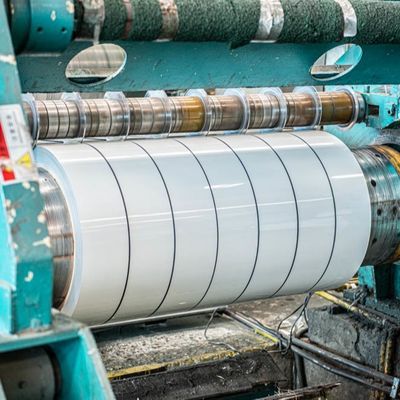 Hợp kim 3003 H24 0,55mm Độ dày màu trắng phủ nhôm cuộn cho xuống cống
