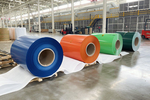 5000 Series Color Coated Aluminum Coil PVDF được sử dụng để vận chuyển