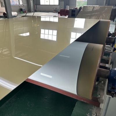 Lớp nhôm phủ màu Lớp nhôm phủ trước Lớp nhôm phẳng Sơn phủ nhôm phẳng