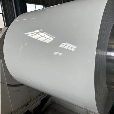 11-18 inch chống ăn mòn màu trắng phủ nhôm con đường ống thoát nước cuộn cho bảo vệ thời tiết và xây dựng