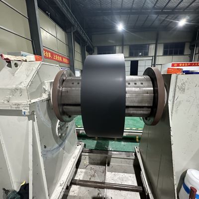 Hợp kim 3105 Ral 7035 Màu xám 26 Gauge 0,50mm Độ dày 350mm rộng PE Pre Painted Aluminum Coil cho việc làm ống thoát nước nhôm