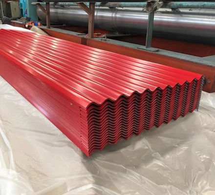 Bảng mái lợp lợp bằng màu sắc được phủ trước được sơn cuộn nhôm cho ngôi nhà