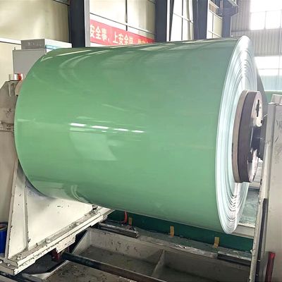 Green 2.0mm Prepainted Color Coated Aluminium Coil cho các tấm khoang tàu