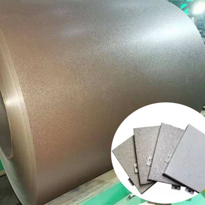 Hợp kim 3105 H24 0,75mm Độ dày khác nhau Màu sắc Sơn trước Vòng cuộn nhôm Màu phủ Bảng nhôm cho tường
