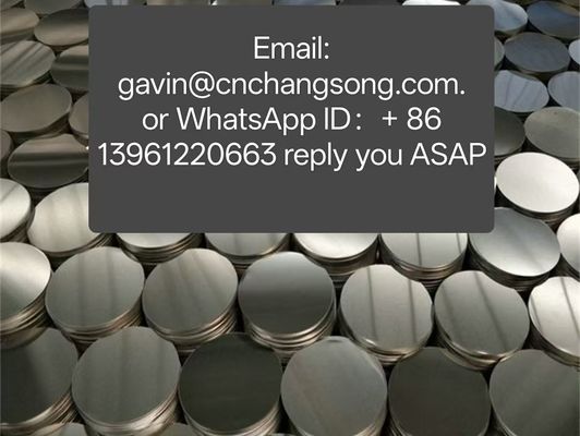A3003 0.6mm-1250mm Vòng tròn nhôm chống ăn mòn Dễ xử lý Độ bền cao
