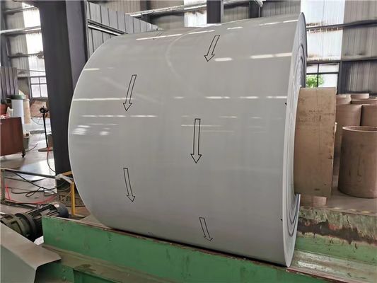 3005 H47 0.4MM Vòng cuộn nhôm phủ màu sơn sẵn cho mái nhà kim loại