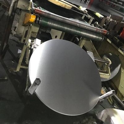 Hợp kim1060 HO Độ nóng 0,70mm Độ dày 440mm Diameter Đĩa nhôm sơn trước Vòng tròn nhôm được sử dụng để làm biển báo giao thông