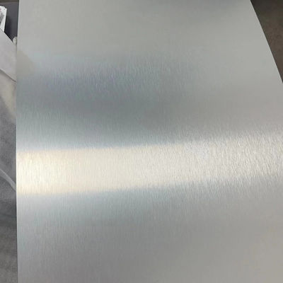 AA3105 tấm nhôm với chải chải được sử dụng để sản xuất tấm tủ lạnh