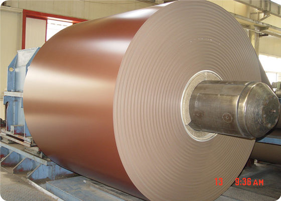 Hợp kim 1050 H18 0,35mm X 1220mm Ral Color Coating Aluminum Sheet For Producing ACP - Aluminium-plastic Composite Panel