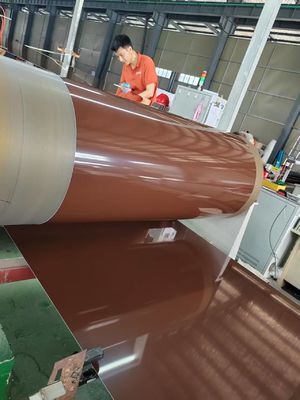 3003 H14 0,50 Độ dày tấm nhôm phủ màu cho mái nhà và tường vật liệu xây dựng