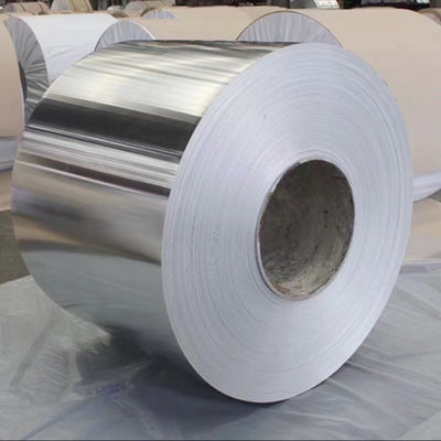 1060 Vòng cuộn nhôm 0.1mm/1200mm Lớp nhôm siêu mỏng để dán vỏ tụ điện phân