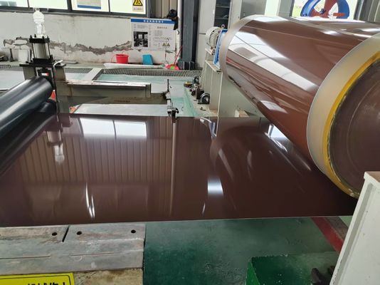 Cuộn nhôm sơn sẵn 1060 H24 dày 0.6mm dùng cho trang trí nội thất