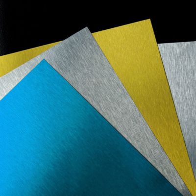 AA1100 Xử lý bề mặt chải xước Cuộn nhôm sơn sẵn