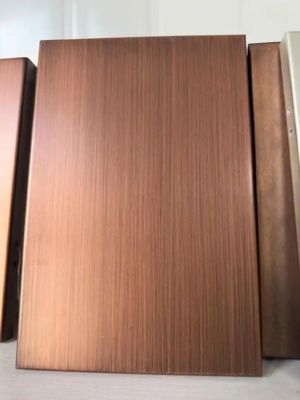 Cuộn nhôm sơn sẵn xử lý bề mặt chải AA3105