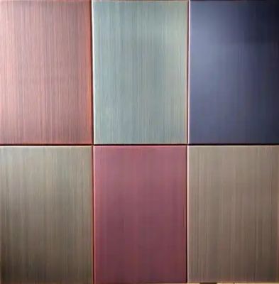 Cuộn nhôm sơn sẵn xử lý bề mặt chải AA5083