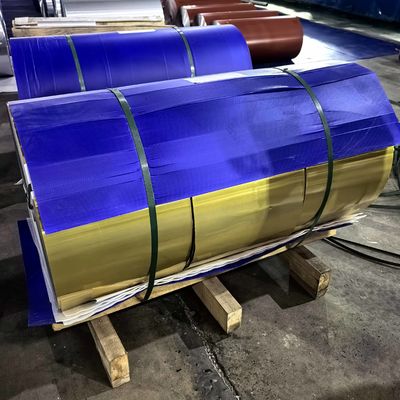 Lông nhôm màu cho hệ thống mái nhà (AA1050/1060/1100 hợp kim, Gauge 0,11mm)