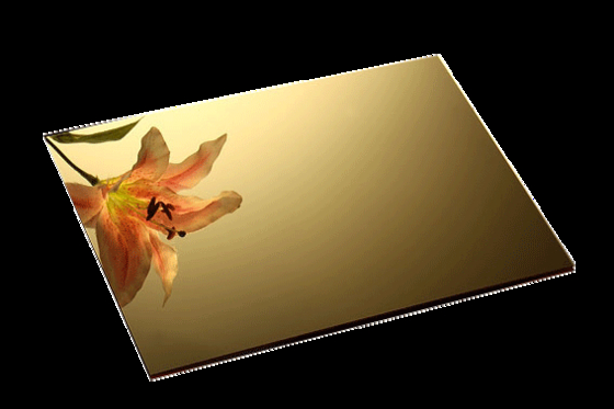 Anodizing Aluminum With Mirror Surface AA1070 0.50mm Thickness With 85% Reflectivity Cho việc sử dụng dấu hiệu in