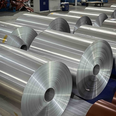 Giấy nhôm 8011 dày 0.05mm, rộng 260mm dùng để đóng gói thực phẩm