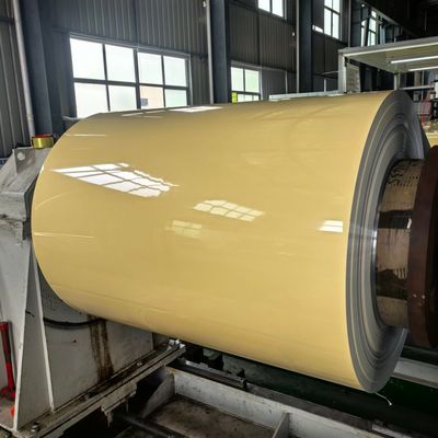 Cuộn nhôm sơn sẵn dày 0.5mm để sản xuất tấm panel cho thiết bị gia dụng