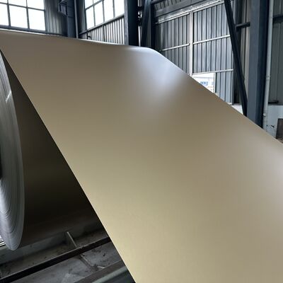 0.03 Inch Thick Stain Surface Finish Prepainted Aluminum Sheet cho nội thất nội thất trang trí bảng