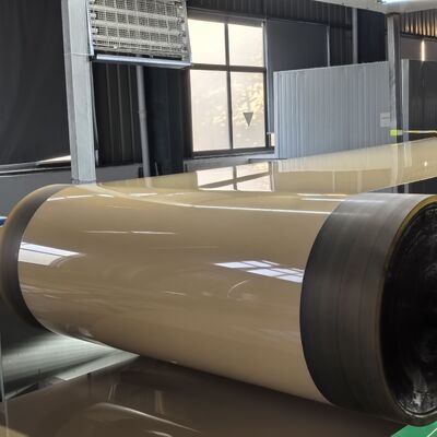 Cuộn nhôm 3105 đã sơn sẵn với lớp phủ PPG Kynar PVDF màu xám mờ RAL 7046 cho tấm lợp